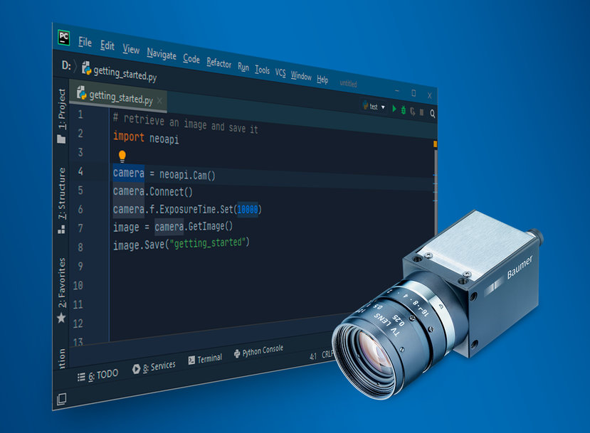 Schneller besser programmieren und konfigurieren: Neue Software zur effizienten Kameraintegration
